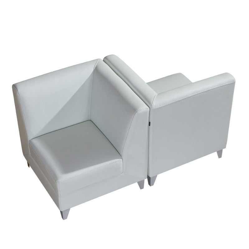Magic Cube Waiting Bench - 2, 3 or 4 Seats Modern Lounge Seating for Office, Clinic, or Hotel Lobby