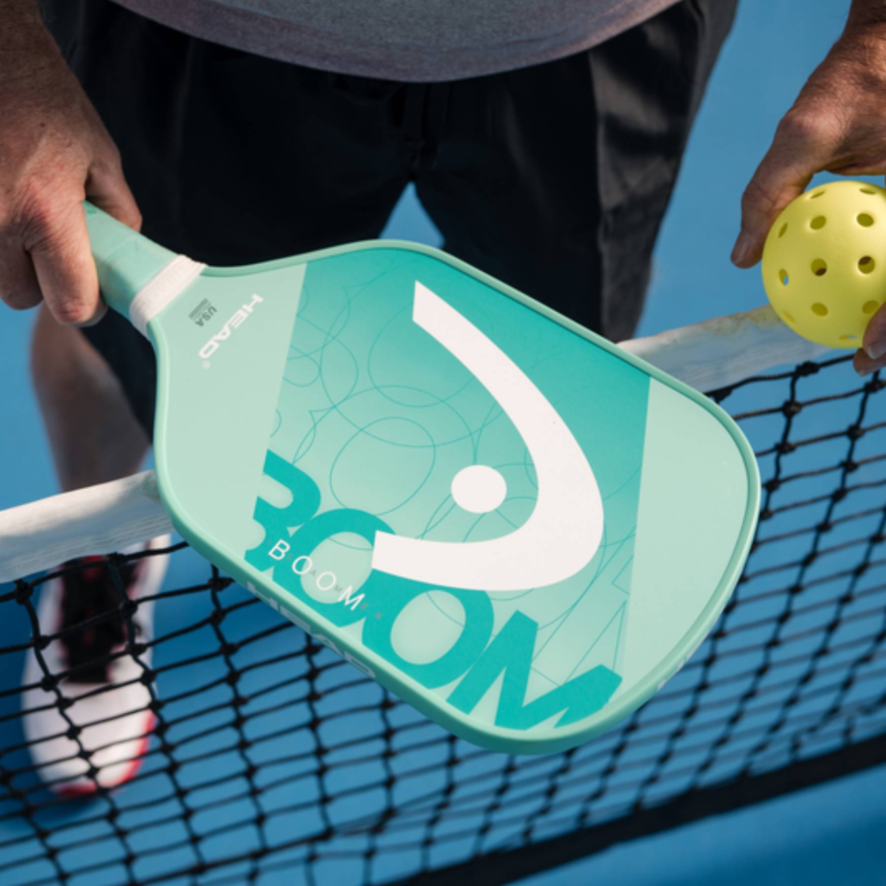 Head Boom Team EX (2024) Tennis Racket - Lightweight Carbon Fiber Racquet for Power & Control | Perfect for Competitive Play & Training Sessions
