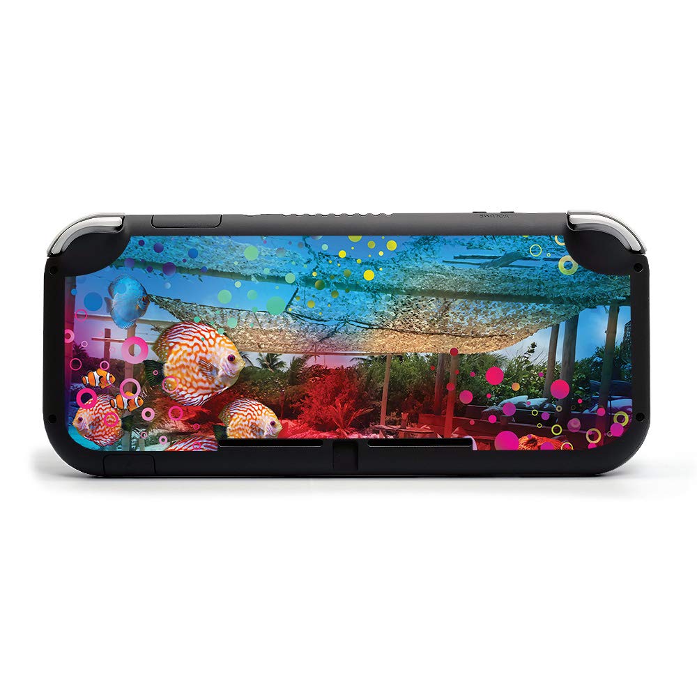 MightySkins Vinyl Decal Wrap Cover for Nintendo Switch Lite - Tropical Resort Design | Protective & Durable Skin | Easy to Apply & Remove | Made in USA | Perfect for Gaming, Travel & Personalization