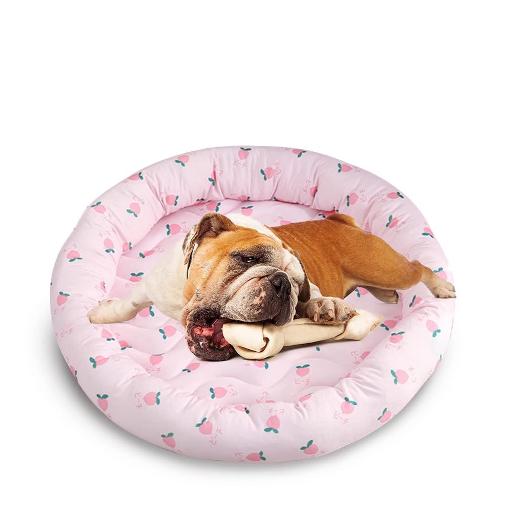 Cooling Pet Bed for Dogs & Cats - Breathable Washable Mat for Summer