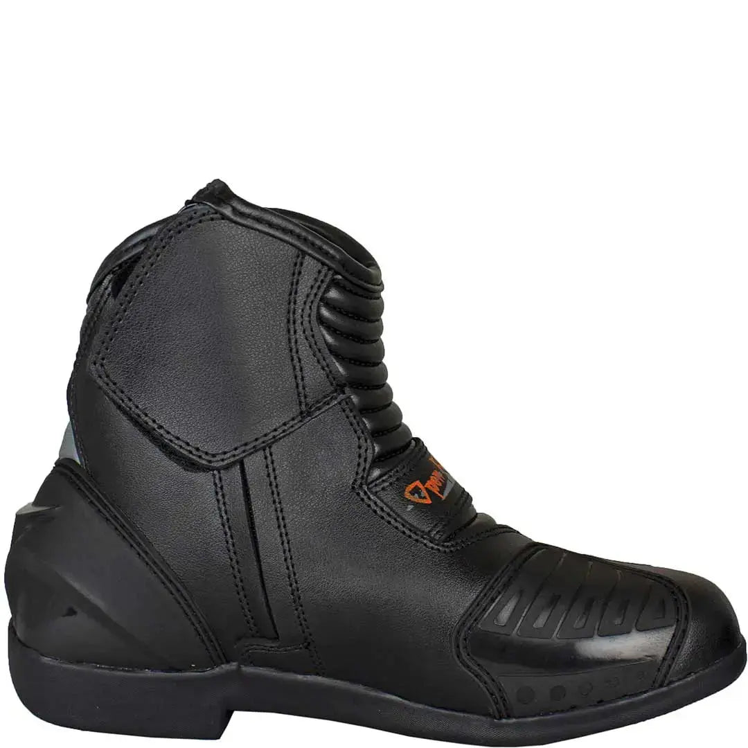 Open Road Men's Racing Mid Boots - Lightweight Motorcycle Boots for Men, Durable & Comfortable Riding Shoes - Perfect for Motorcycle Racing, Cruising & Outdoor Adventures