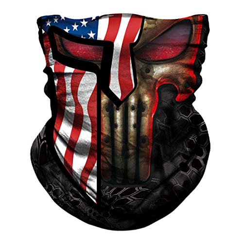 Black-national Flag Skull