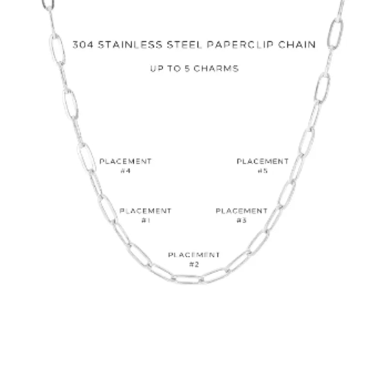 Charm Necklace with Assorted Charms - Elegant Adjustable Jewelry for Women - Perfect for Gifts, Parties & Everyday Wear
