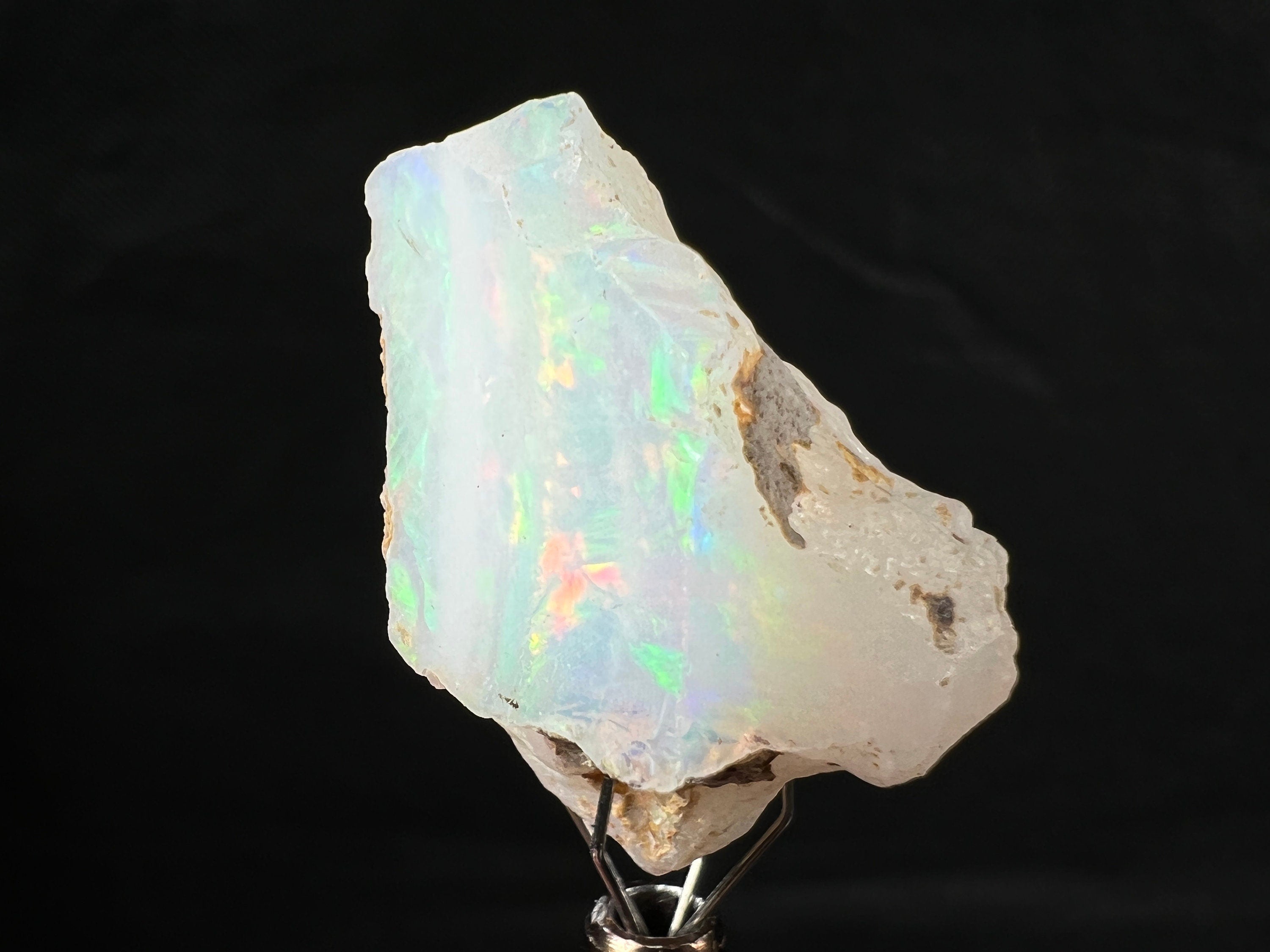 Premium 4A XL Welo Opal Raw Crystal - Certified Cutting Grade Gemstone for Jewelry Making | Natural Ethiopian Opal for Rings, Necklaces & DIY Craft Projects