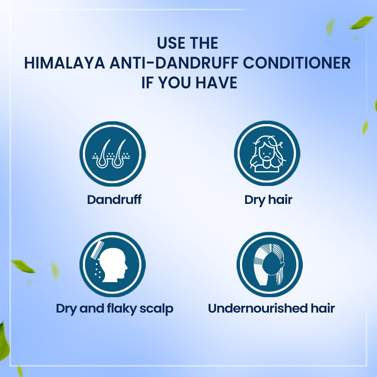 Himalaya Anti-Dandruff Conditioner with Tea Tree Oil & Aloe Vera - Fights Dandruff, Soothes Scalp & Nourishes Hair - 100ml for Men & Women - Perfect for Daily Hair Care & Scalp Treatment