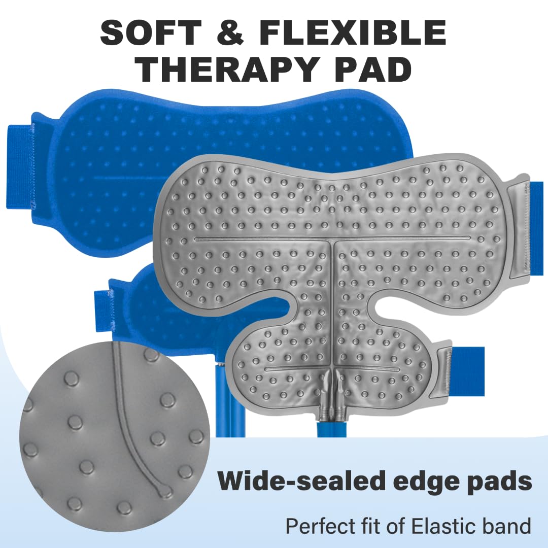 Shoulder Ice Machine for Rotator Cuff Cold Therapy - 14-Quart Post-Surgery Recovery Device with Timer & Compression Pad - Ideal for Shoulder Pain Relief After Surgery & Injury Rehabilitation