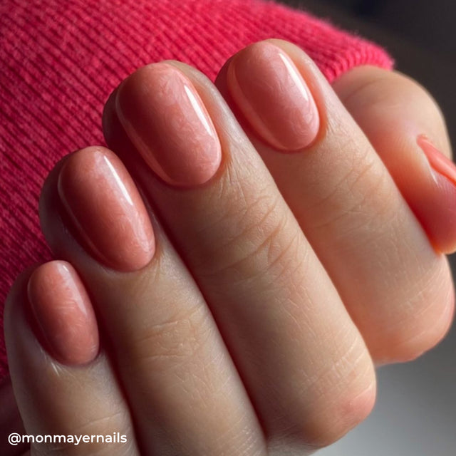 CND Shellac Gel Polish - Apricot Blush 7.3ml | Long-Lasting Nail Lacquer for Salon & Home Manicures | Perfect for Weddings, Parties & Everyday Wear