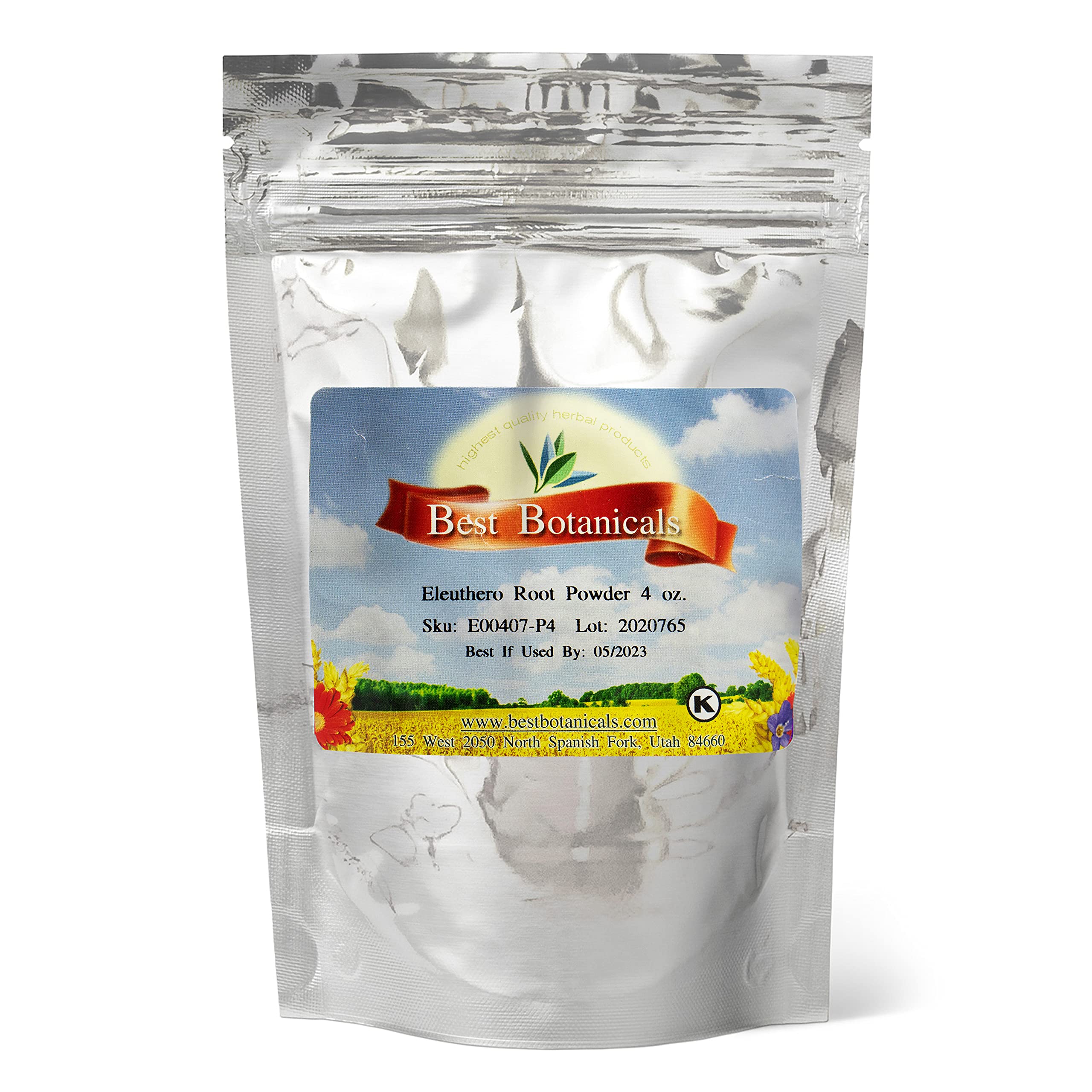 Best Eleuthero Root Powder 4 oz | Organic Siberian Ginseng Supplement for Energy & Stress Relief | Perfect for Smoothies, Teas & Natural Wellness Routines