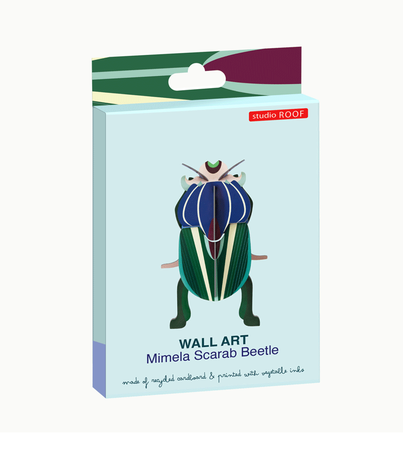 Mimela Scarab Beetle Small Insect Figurine - Realistic Collectible Bug Model for Home Decor, Nature Display & Educational Use | Perfect for Terrariums, Science Projects & Insect Enthusiasts