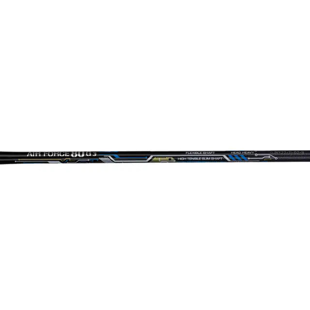 Li Ning Air Force 80 Badminton Racket Prestrung - Professional Carbon Fiber Badminton Racket for Advanced Players | Perfect for Tournaments & Training | Made in China