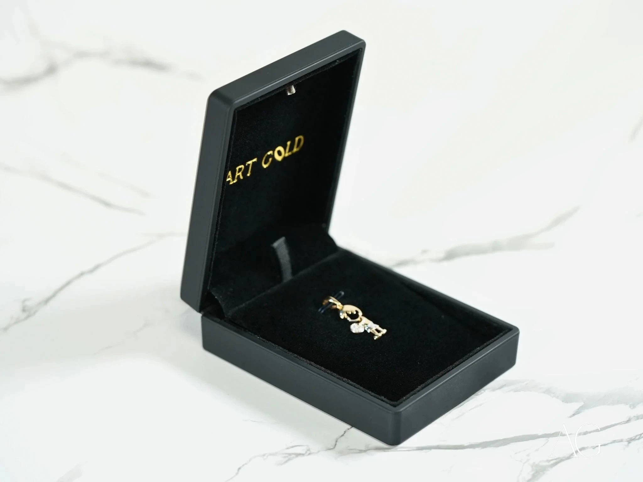 Golden Treasure Boy or Girl Pendant Necklace - Elegant Baby Keepsake Jewelry for Christening, Baptism & Newborn Gifts | Perfect for Baby Showers, First Birthday & Special Occasions