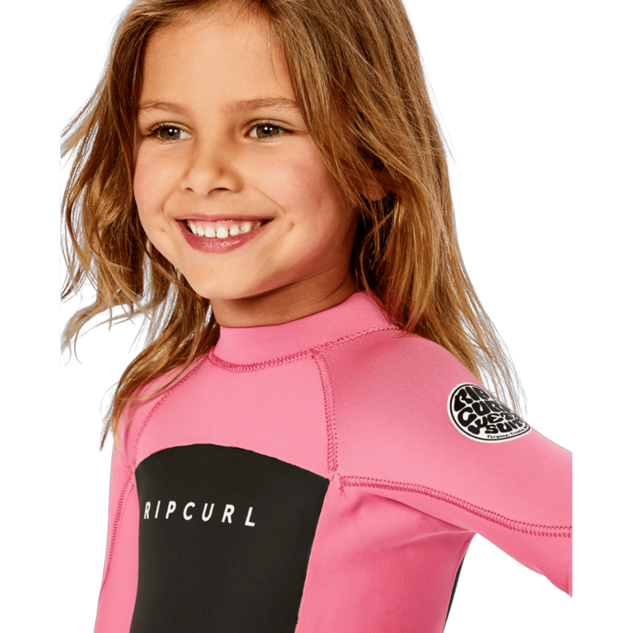 Rip Curl GROMS OMEGA 3/2 Back Zip Full Wetsuit for Men - Warm & Flexible Neoprene Surfing Suit for Cold Water - Perfect for Surfing, Diving & Water Sports