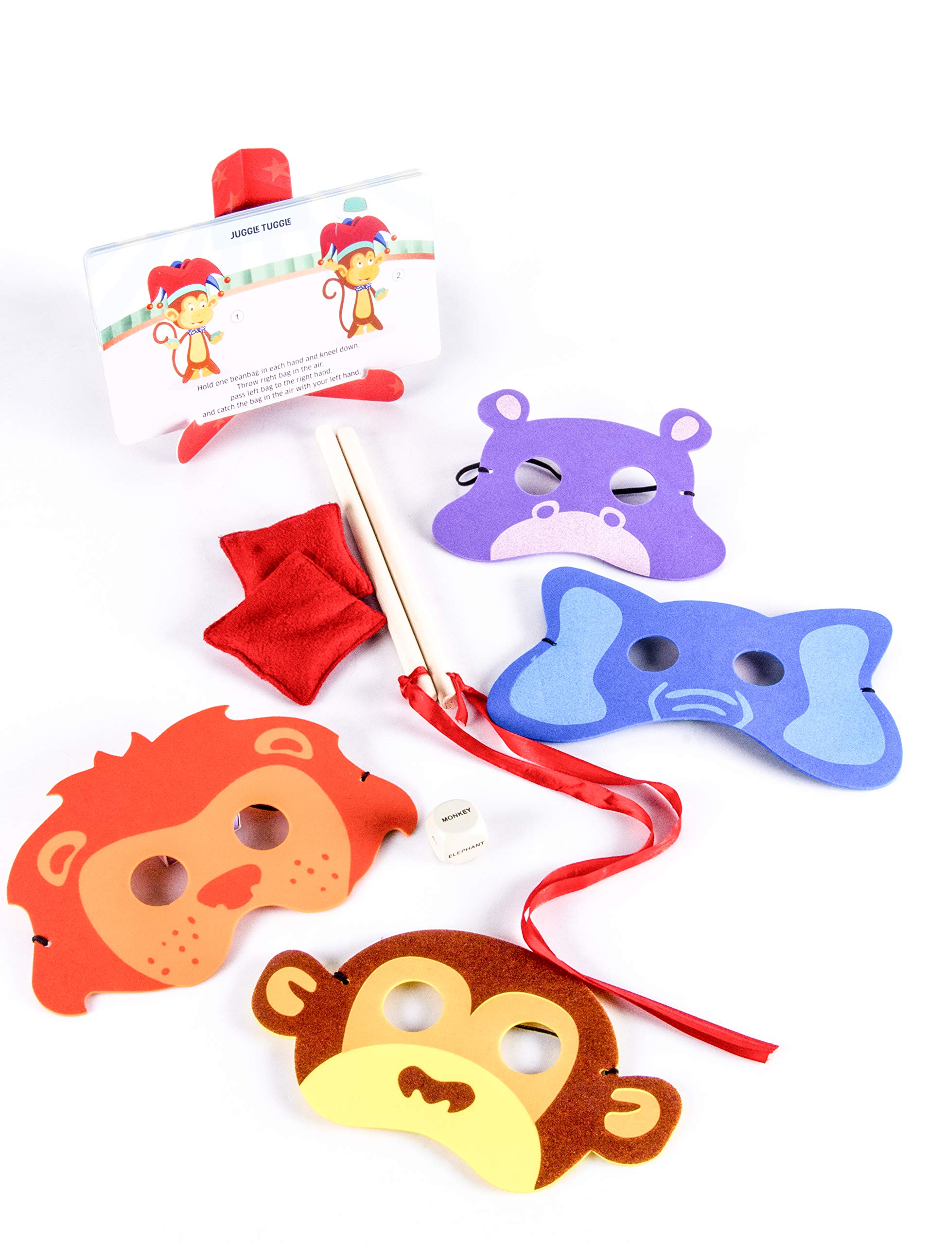 Chalk and Chuckles CC-015 Circus Ruckus - Fun Family Board Game for Kids Ages 5+ | Exciting Strategy Game for Parties & Family Game Nights