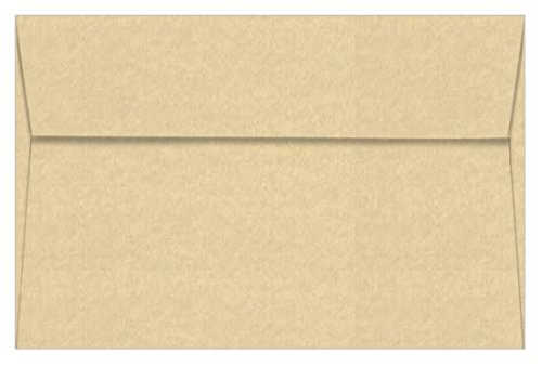 Vintage Ivory Envelopes - A9 Size 5 3/4 x 8 3/4 Inches, Straight Flap, 60lb Text Weight, 1000 Pack Bulk - Perfect for Wedding Invitations, Business Correspondence & Special Occasions