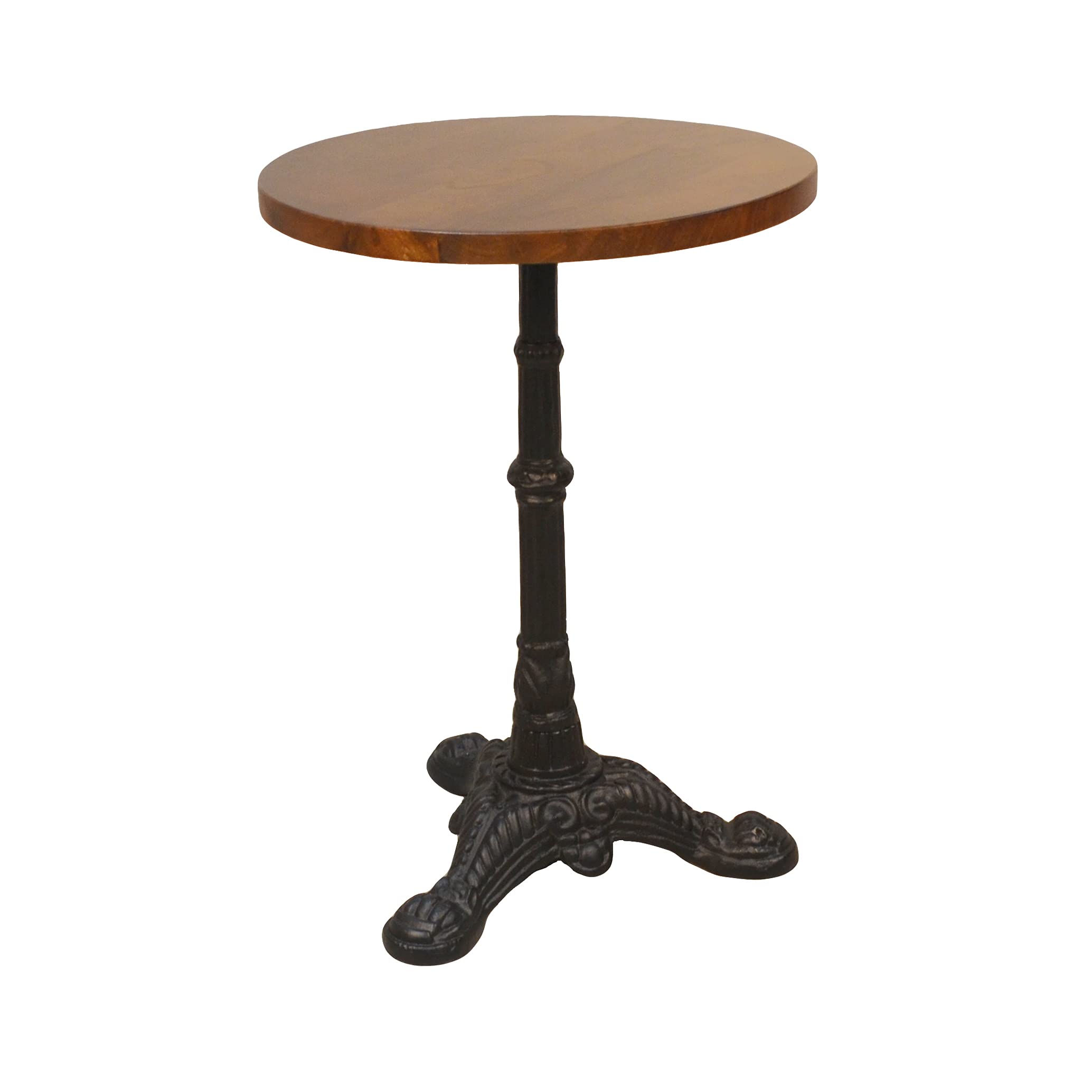Carolina Chair & Table ACF2818CHETBK Kenwick Accent Table - Chestnut/Black Finish, Perfect for Living Room, Bedroom, or Office Decor