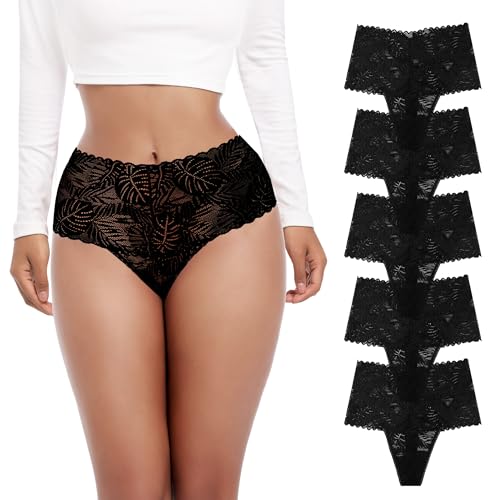 Leaf Pattern-5*black