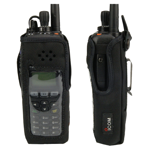 Icom NCF9011T Clip Carry Case - Durable Protective Cover for Icom Radios - Perfect for Outdoor, Hiking, and Emergency Communication