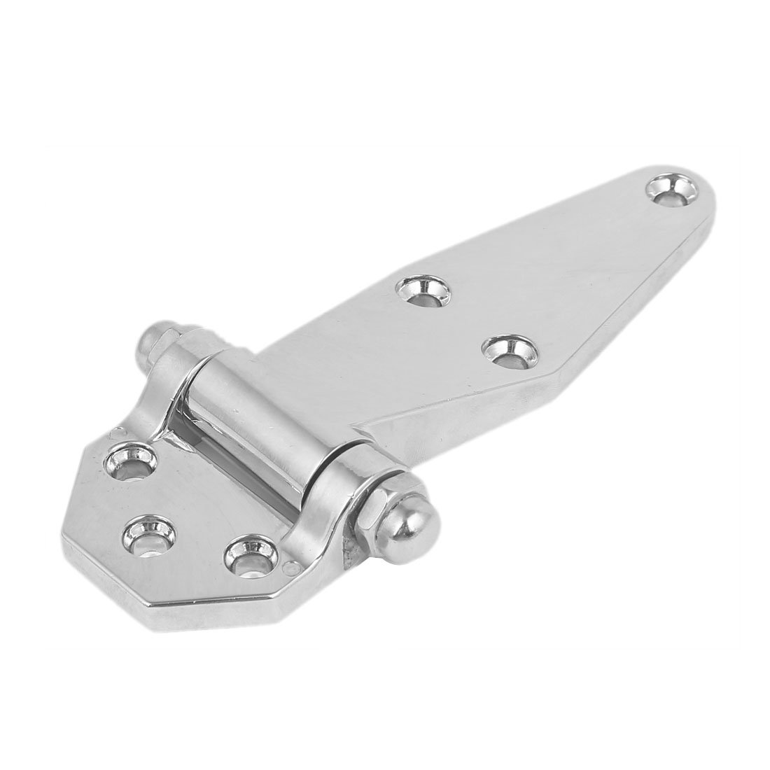 uxcell 145mm Silver Metal Refrigerator Freezer Door Lock Hinge - Durable Hardware for Home Kitchen, Commercial Appliances & RV Refrigerators