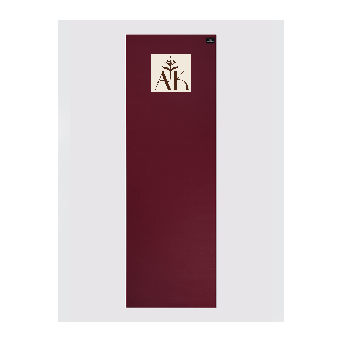 Custom Personalized Yoga Mat 6mm Thick with Unique Design - Raspberry Color for Home Workouts, Yoga Studio & Fitness Enthusiasts