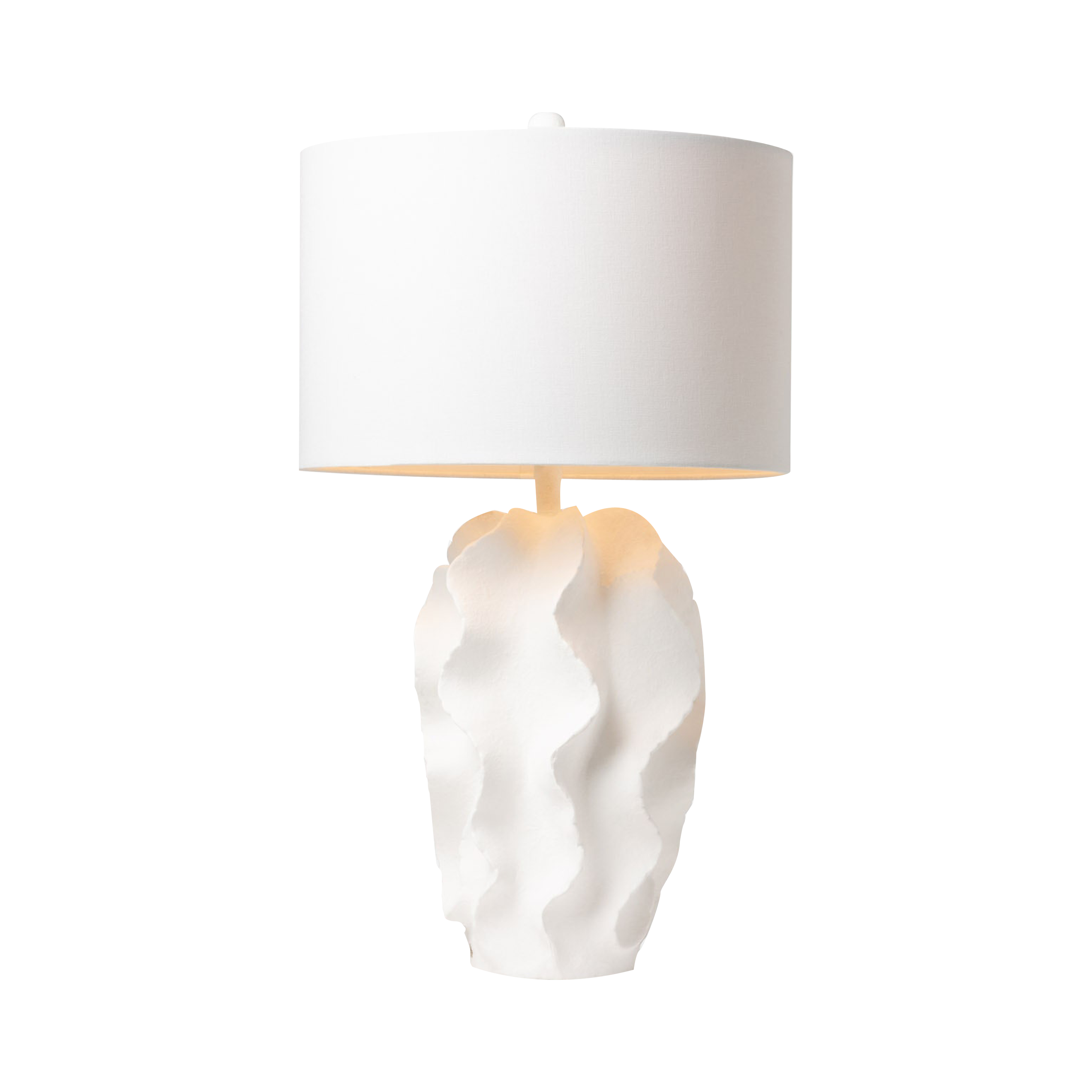 Modern Resin Table Lamp - Handcrafted Decorative Lighting for Bedroom, Living Room & Office - Elegant Home Decor & Gift Idea