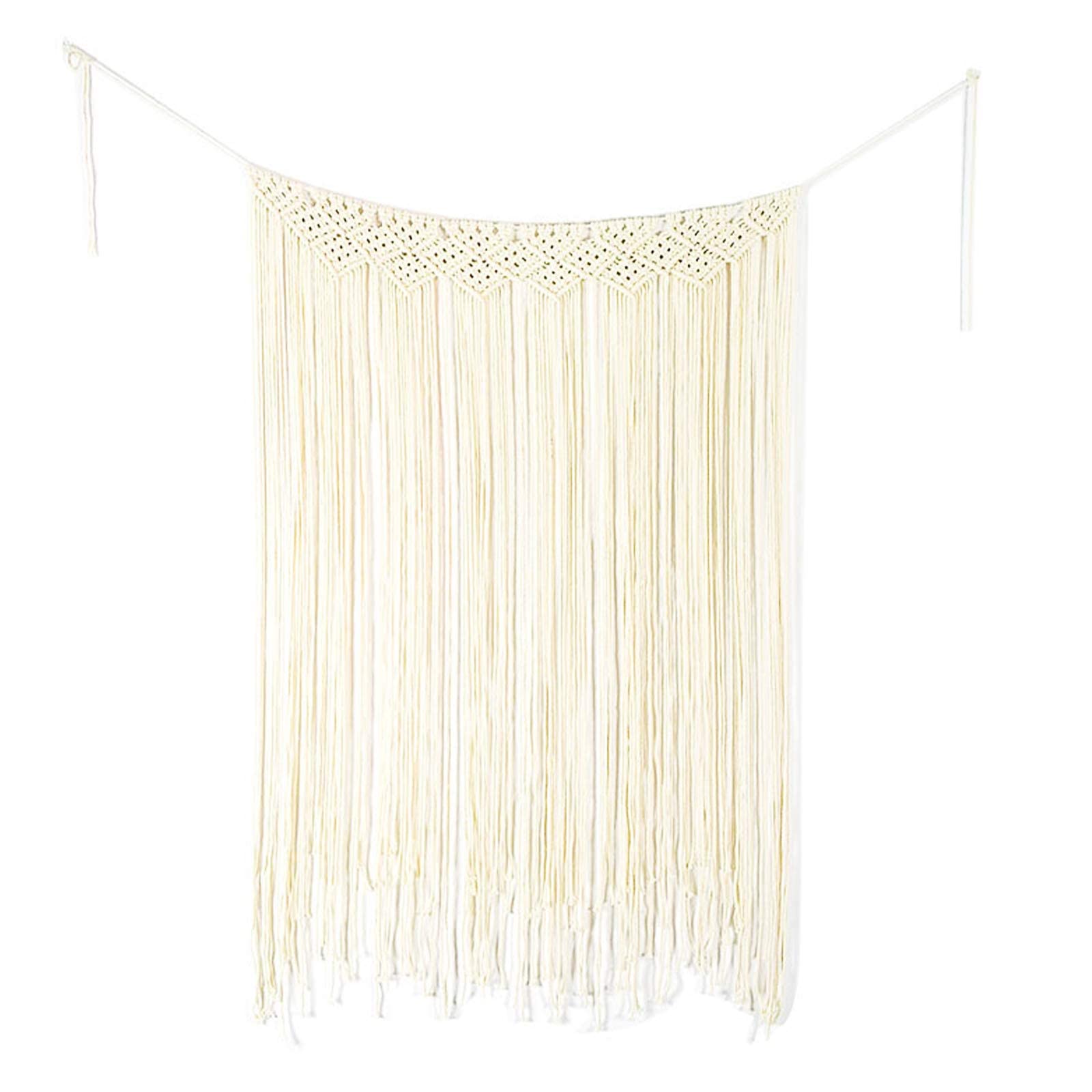 Handmade Bohemian Macrame Wall Hanging Tapestry - Large Woven Wall Decor for Wedding, Living Room & Bedroom | Boho Home Decor, Backdrop for Events & Photo Shoots