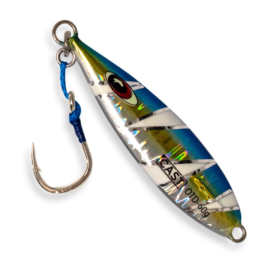 Cast Slow Pitch Jig 60g - Premium Saltwater Fishing Lure for Slow Pitch Jigging - Perfect for Deep Sea Fishing and Offshore Angling
