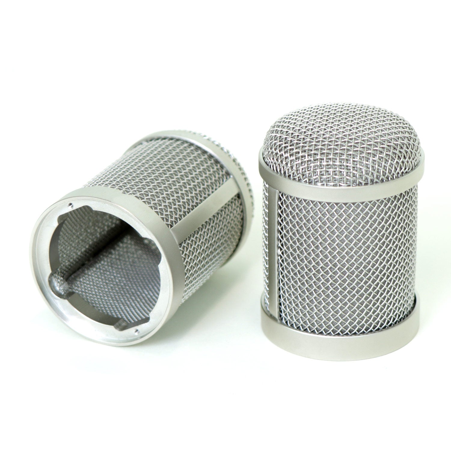 60mm Microphone Grille - Professional Metal Mic Windscreen for Studio Recording, Podcasting & Live Performances - Durable Pop Filter for Clear Audio Quality