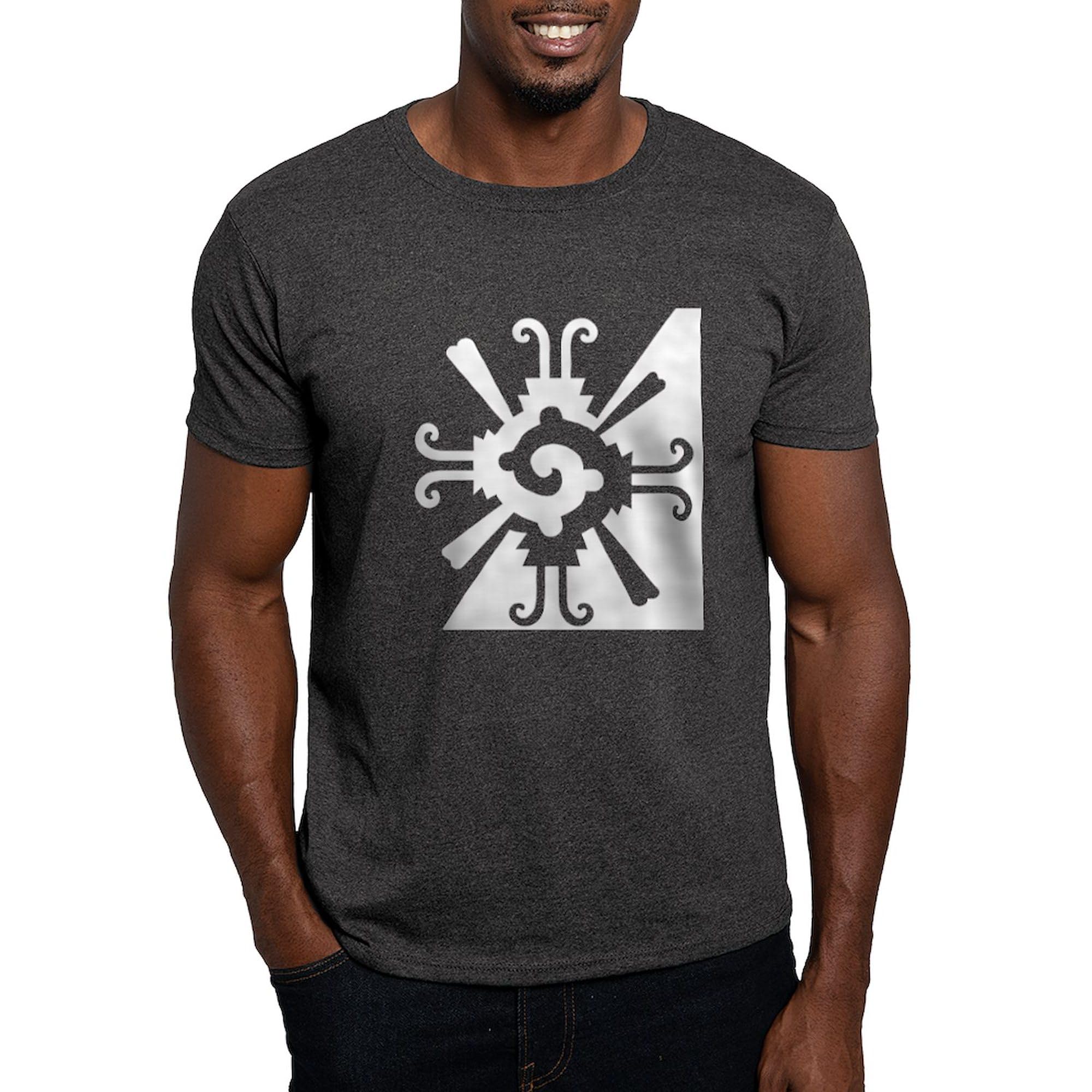 Mayan Design Black & White Men's T-Shirt - 100% Cotton Classic Graphic Tee for Casual Wear, Street Style & Everyday Comfort