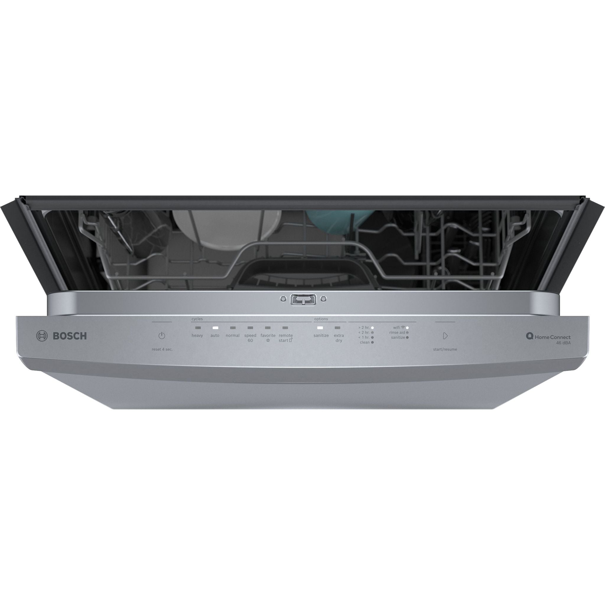 Bosch 300 Series SHS53CM5N Built-In Dishwasher with Stainless Steel Tub - Quiet 44 dBA, 16 Place Settings, 5 Wash Cycles - Perfect for Large Families and Open-Concept Kitchens