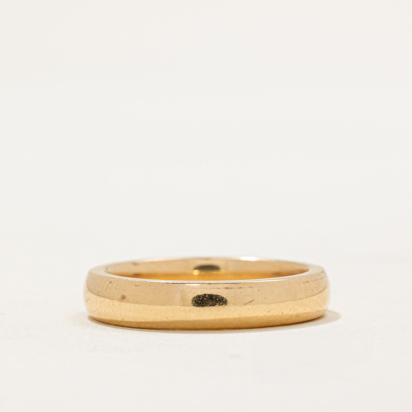 1927 Birmingham 18k Yellow Gold Wedding Band - 3.90mm Wide Size 7 - Vintage Inspired Wedding Ring for Men & Women - Perfect for Anniversaries, Engagements & Special Occasions