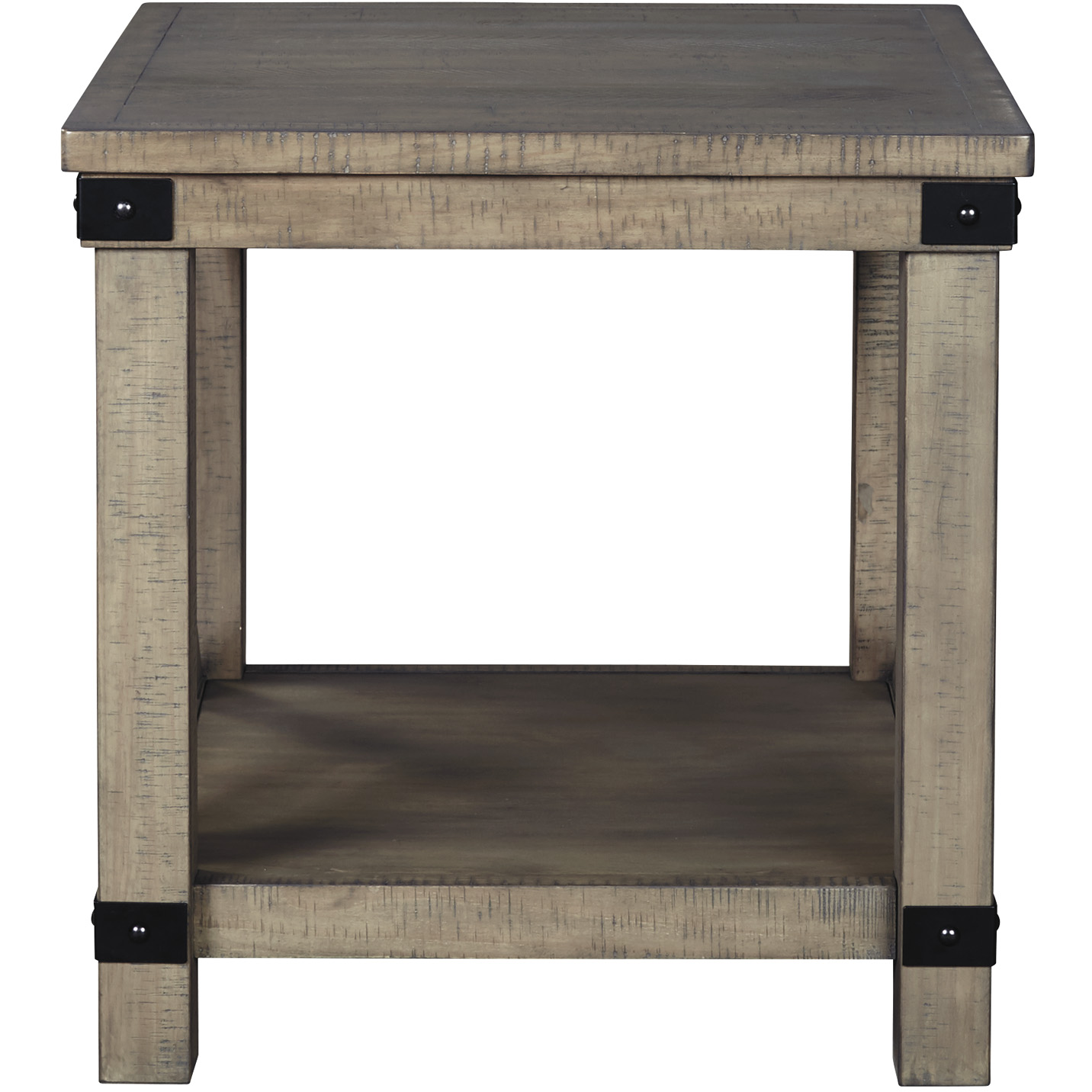 Aldwin End Table - Modern Nightstand with Storage Shelf, Small Side Table for Living Room, Bedroom, Office - Perfect for Holding Lamps, Books & Decor