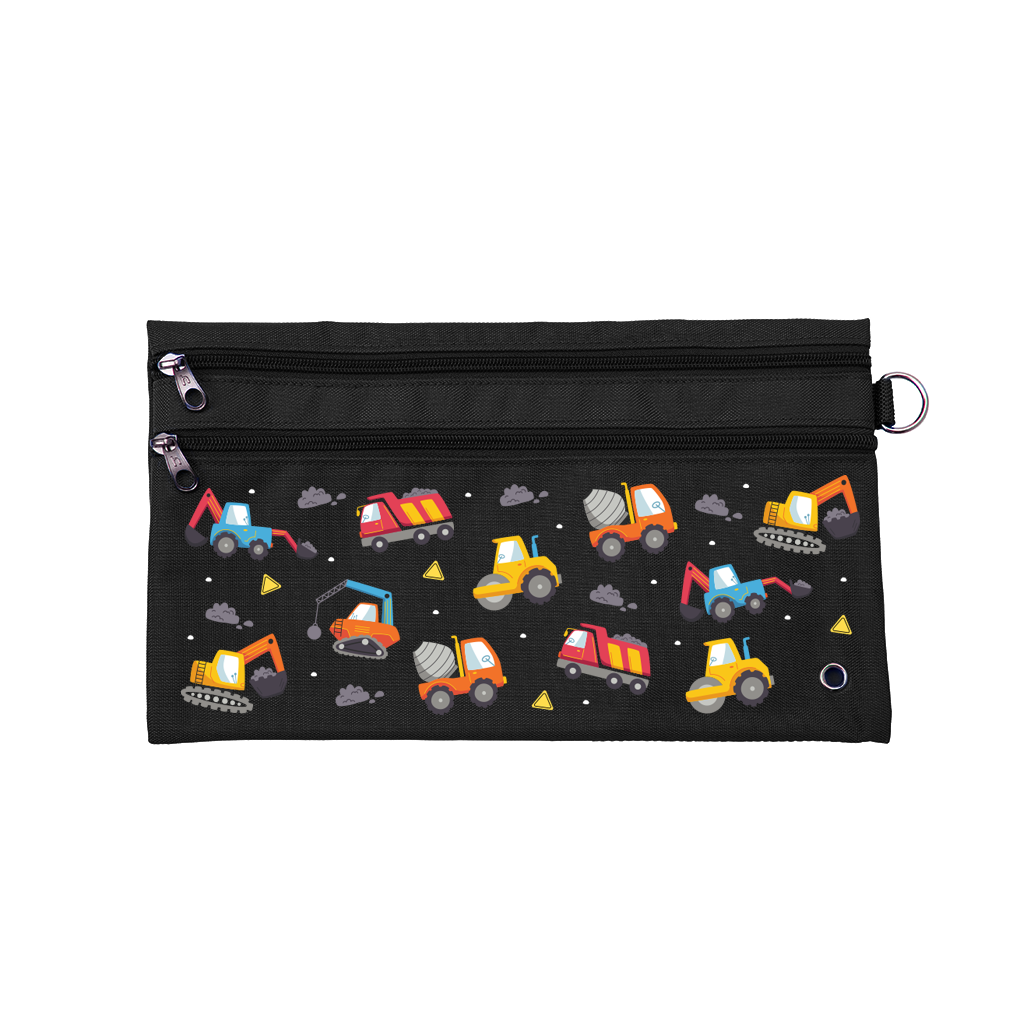 Large Capacity Jumbo Trucks Pencil Case for School & Office Supplies - Perfect for Kids, Students & Professionals