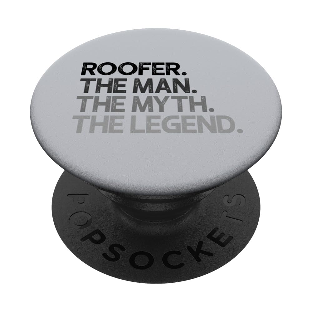 Roofing Gift for Men - Myth & Legend PopSockets Adhesive PopGrip - Perfect for Phone Grip, Stand & Personalization at Work, Travel or Daily Use