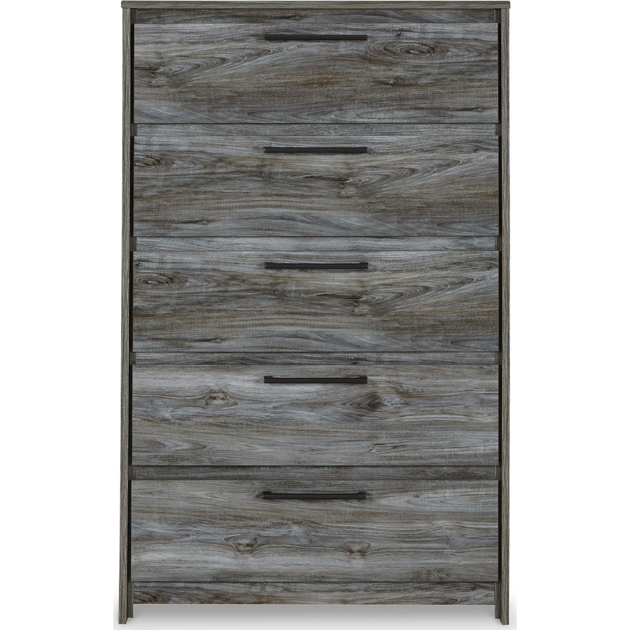 Baystorm Storage Chest - Gray, Large Fabric Storage Bin with Lid for Home Organization, Closet, Bedroom, Nursery & Playroom