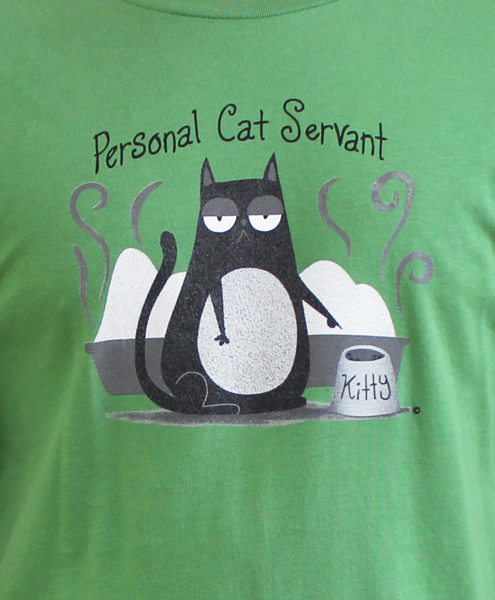 Funny Cat Lover T-Shirt for Men & Women - Perfect Gift for Cat Dad & Mom - Cute Cat Owner Apparel for Casual Wear & Gifting