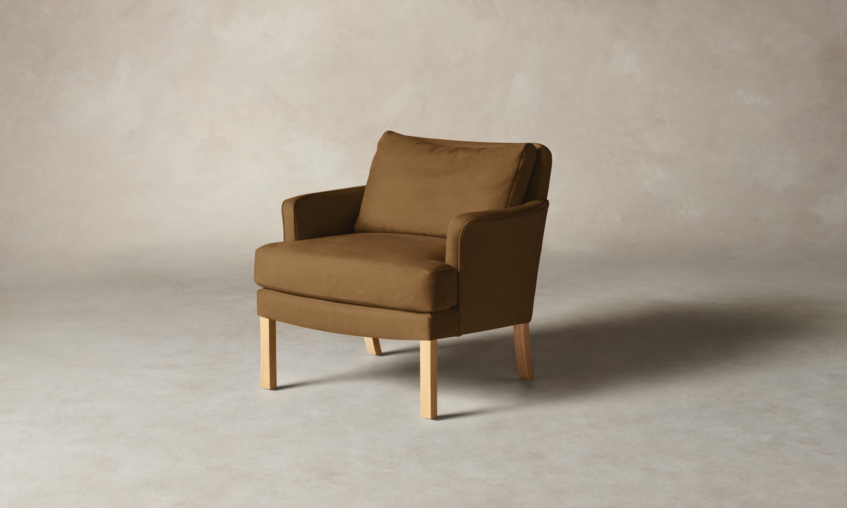 Premium Nubuck Leather Saddle Chair - The Kaye Chair for Home Office & Study Room - Ergonomic Leather Desk Chair for Comfortable Working & Reading