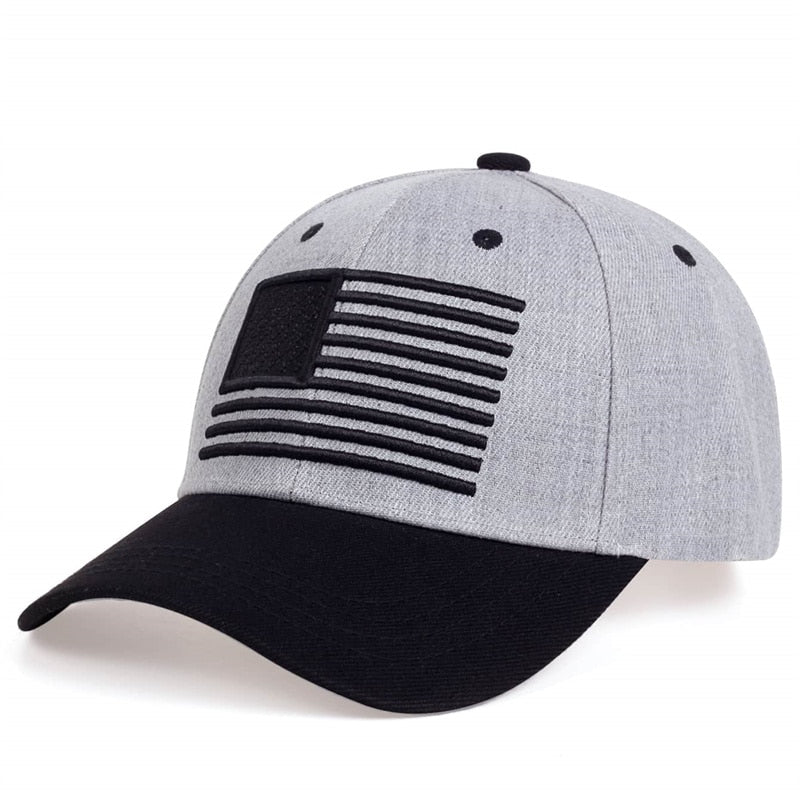 Men's Tactical Army Military Baseball Cap - American USA Flag Dad Hat for Hip Hop, Sports & Outdoor Activities | Perfect for Hiking, Camping, and Casual Wear