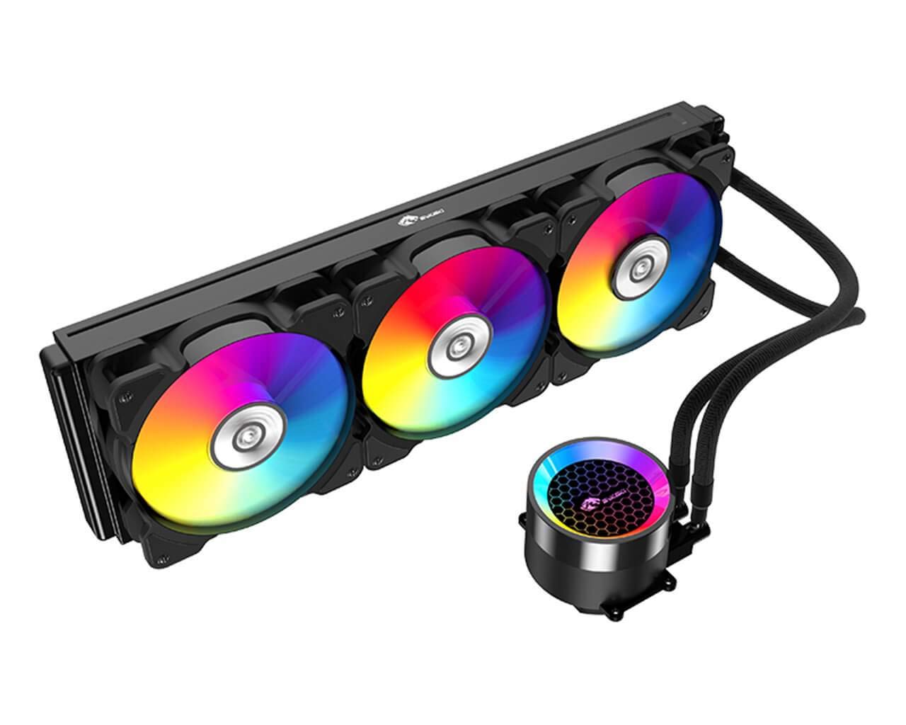 Bykski 360mm AIO RGB Liquid CPU Cooler - High Performance Cooling for Gaming PCs & Workstations (B-FRD360-RBW) - Perfect for Overclocking & Silent Operation