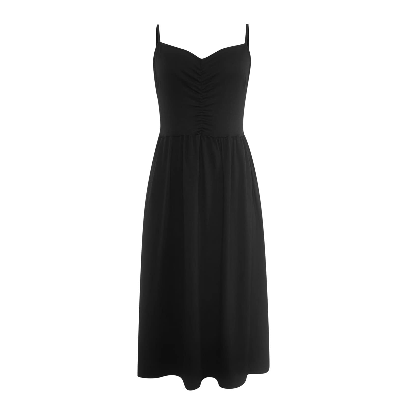 Elegant Long Sleeveless V-Neck White Dress for Women - Casual Wedding, Graduation, Maternity & Cocktail Party Wear | Perfect for Brides, Going Out & Special Occasions
