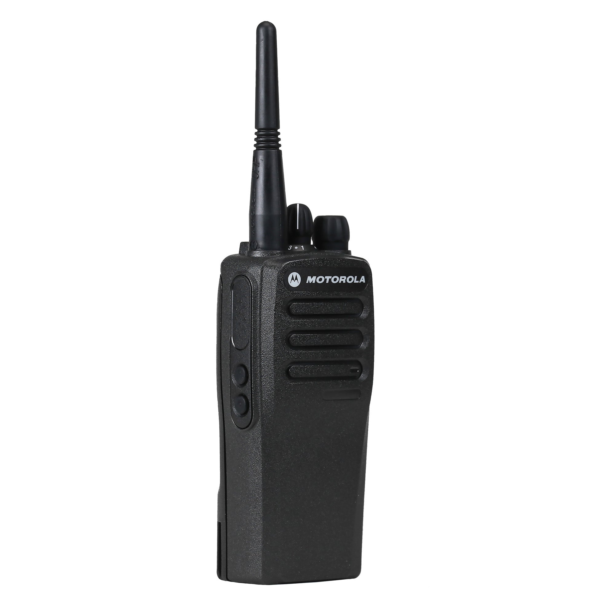 Motorola CP200d MotoTRBO 6-Pack Two-Way Radios with OEM Multi-Unit Charger & Speaker Microphones - Ideal for Construction, Security, and Event Communication