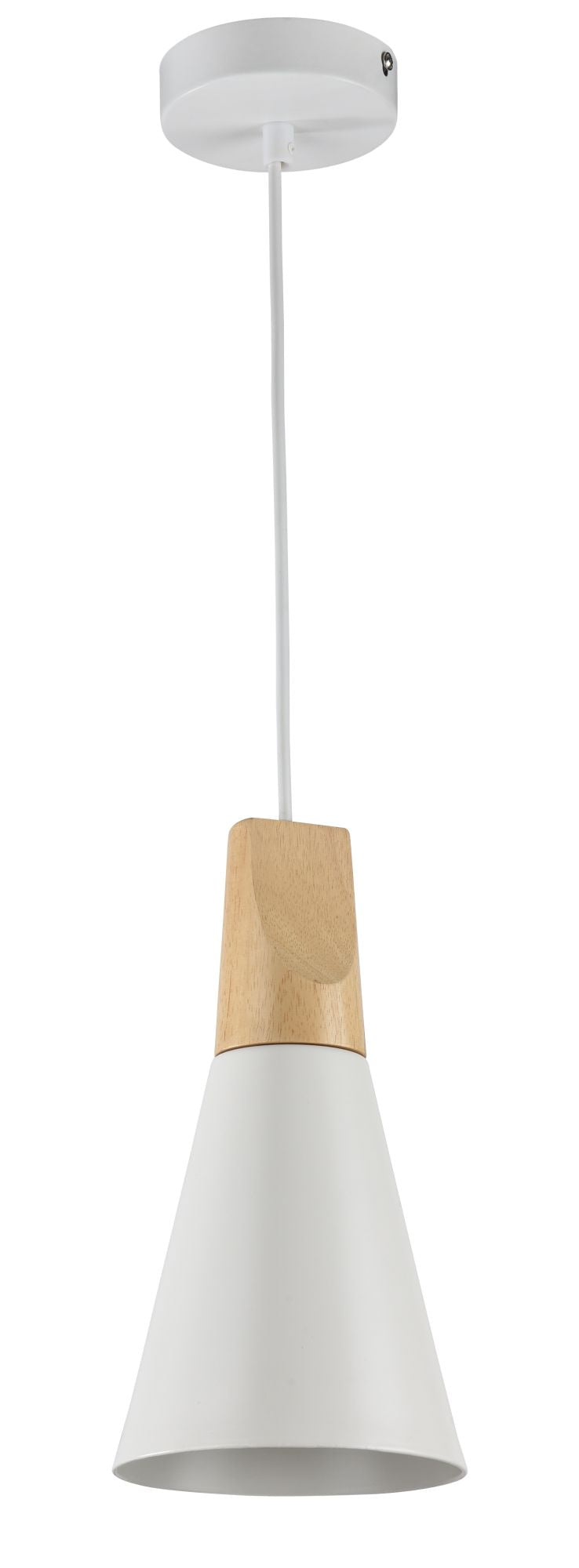 Bicones Pendant Light Fixture - Modern Glass Ceiling Lamp in Multiple Colors & Sizes (6/8/10 Inch) - Perfect for Kitchen Island, Dining Room, Bedroom Lighting