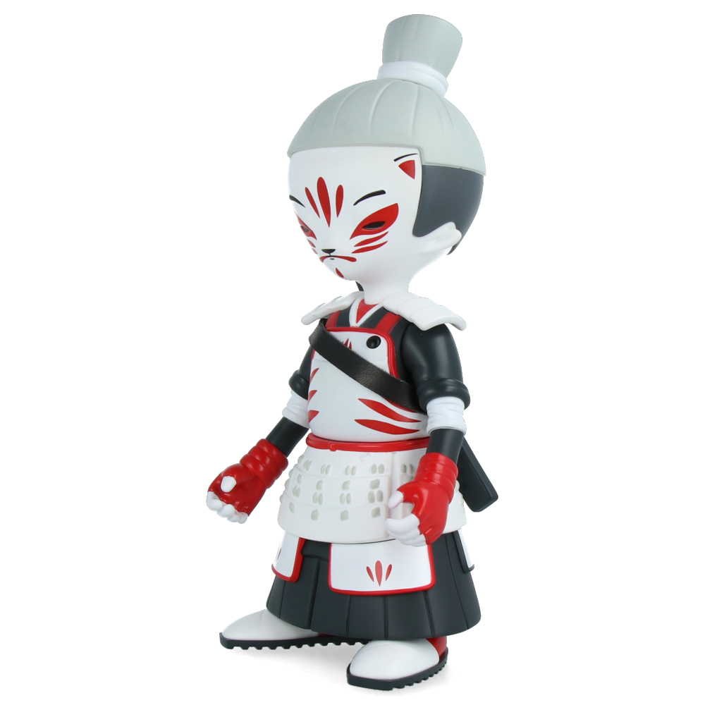 Kid Katana Vinyl Toy - Kitsune Fox Design | Collectible Action Figure for Kids & Anime Fans | Perfect for Display, Gifts & Cosplay