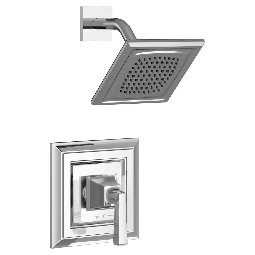 American Standard TU455507.002 Town Square S Shower Only Trim Kit, 1.8 GPM, Chrome Finish - Perfect for Bathroom Renovations & Modern Home Upgrades