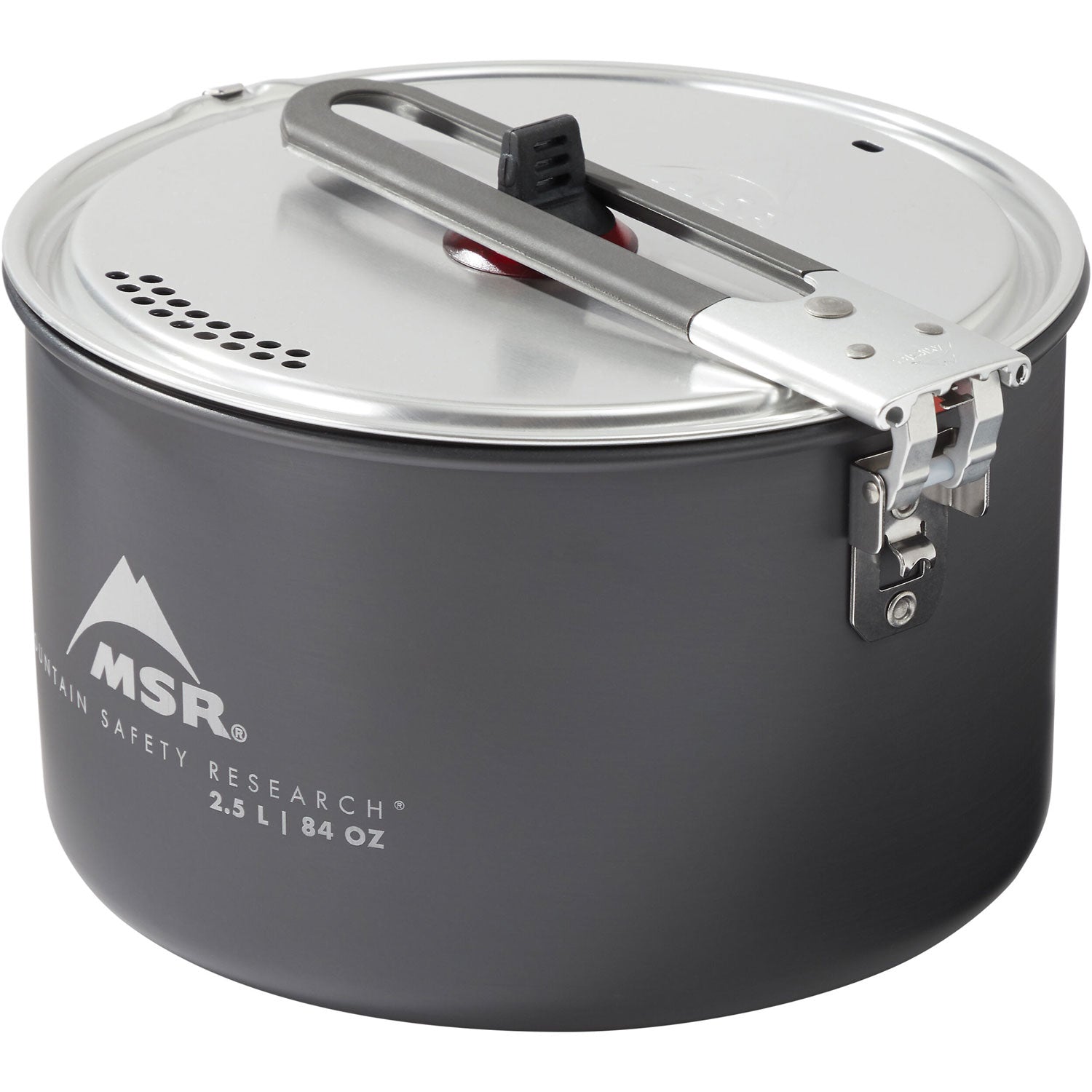 MSR Ceramic 2-Pot Camping Cookware Set - Lightweight Backpacking Pots for Outdoor Cooking, Hiking & Camping Trips | Durable Aluminum Construction with Non-Stick Coating