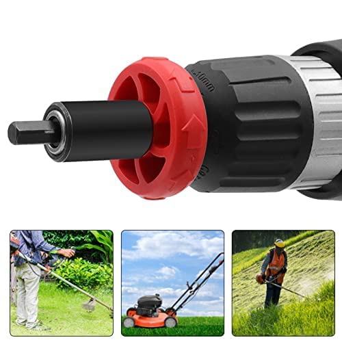 Electric Engine Starter Drill Bit Adapter - Compatible with Handheld Power Tools Like String Trimmers, Leaf Blowers & Cultivators | Perfect for Lawn Care, Gardening & DIY Projects