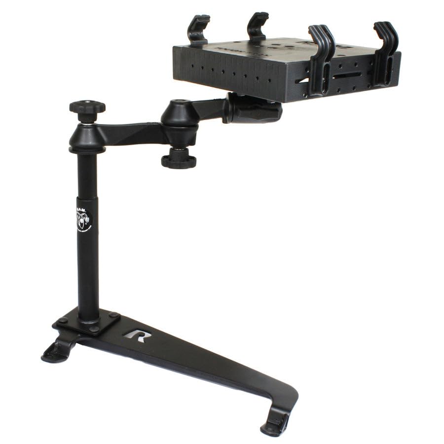 RAM MOUNTS RAM-VB-171-SW1 丰田普锐斯免钻孔笔记本电脑支架 - 车载办公与导航解决方案