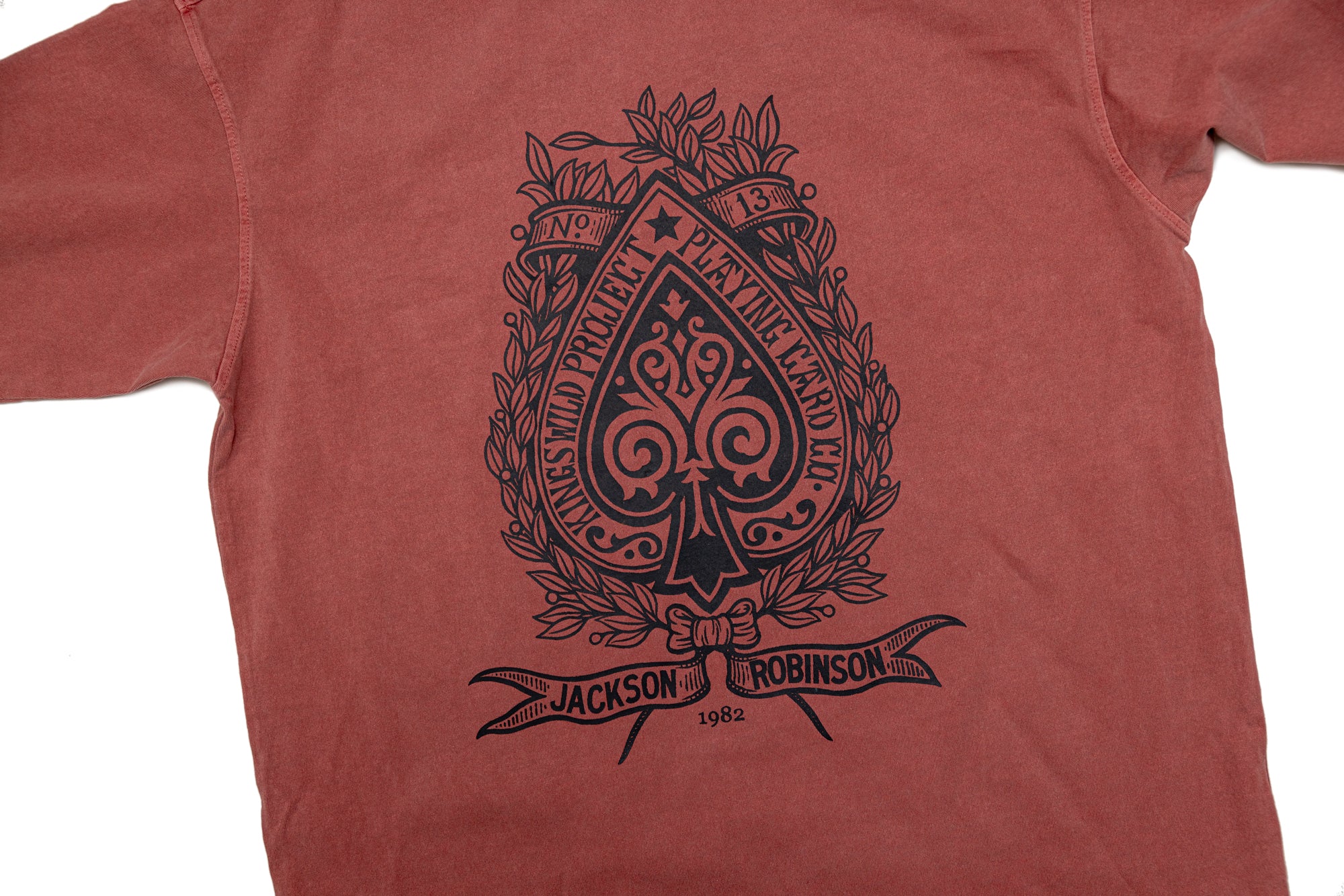 Red Ace Graphic T-Shirt for Men - Cool Casual Cotton Tee for Everyday Wear | Perfect for Streetwear, Gym, and Outings