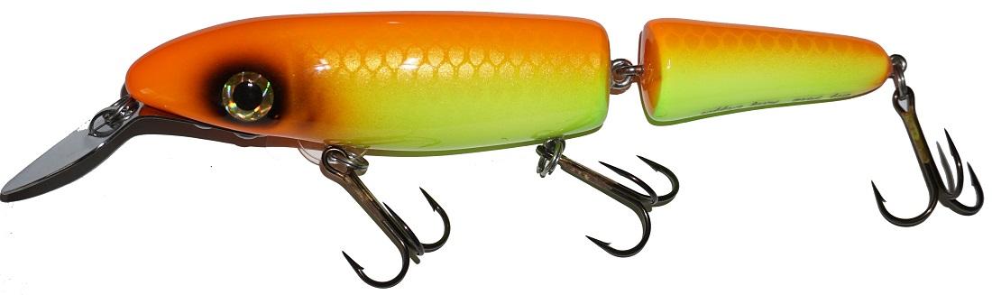 Big Fork Reef Digger Crankbait Jointed Fishing Lure - Saltwater Bass Fishing Bait for Offshore & Inshore Angling
