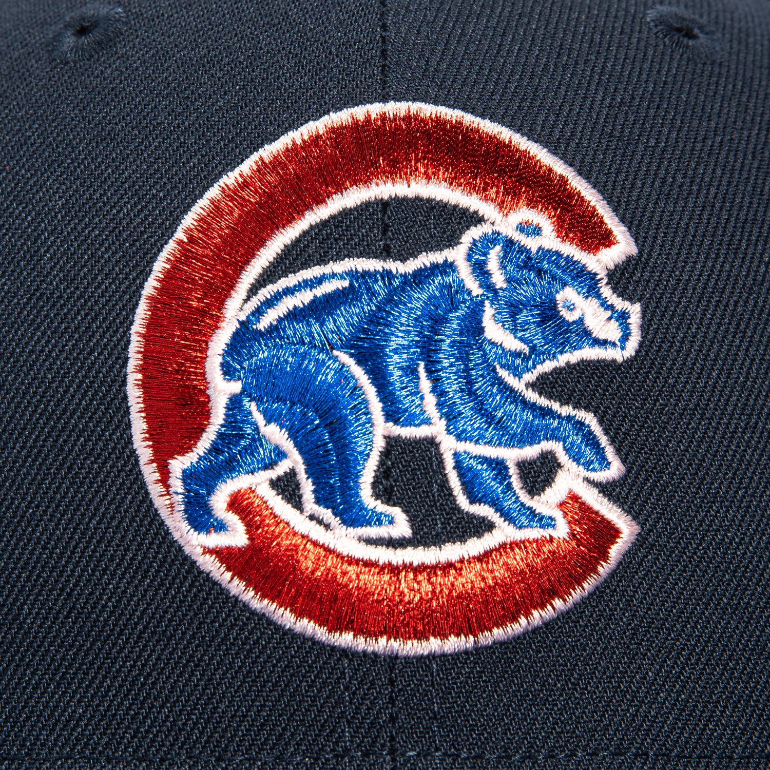 New Era 59Fifty Chicago Cubs 2025 Tokyo Series Patch Alternate Baseball Cap - Navy & Royal Blue Fitted Hat for Men, Women | MLB Fan Gear, Sports Collection, Game Day Outfit