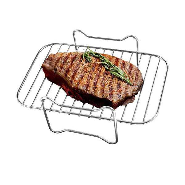 Typecat Air Fryer Rack for Double Basket Air Fryers & Dehydrator Rack - Compatible with Ninja Foodi DZ201, DZ401 Air Fryer Oven & Pressure Cooker Accessories - Perfect for Roasting, Baking, and Dehydrating Foods